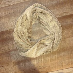Faux Fur infinity scarf